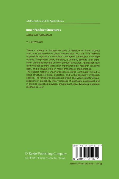 Produktbild: Inner Product Structures