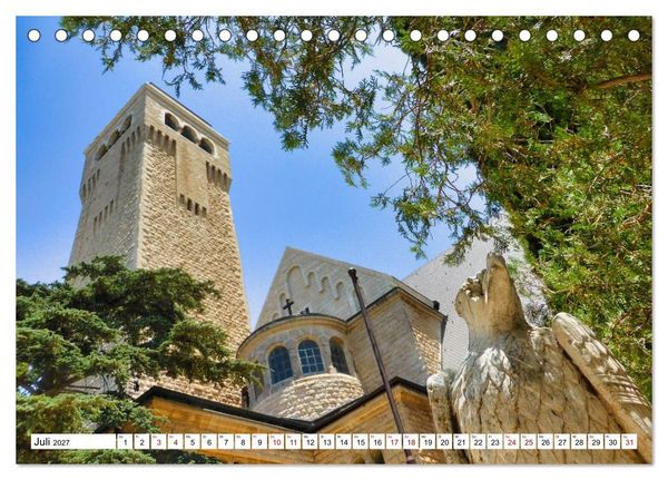 Produktbild: Evangelisch in Jerusalem (Tischkalender 2027 DIN A5 quer), CALVENDO Monatskalender