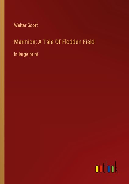 Produktbild: Marmion; A Tale Of Flodden Field