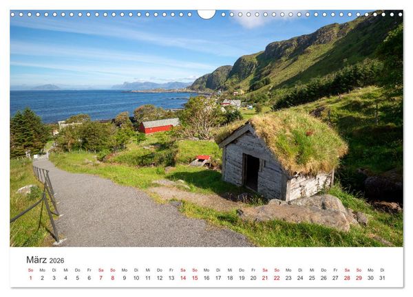 Produktbild: Norwegen in Bildern (Wandkalender 2026 DIN A3 quer), CALVENDO Monatskalender