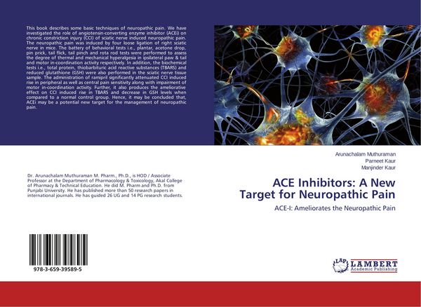 Produktbild: ACE Inhibitors: A New Target for Neuropathic Pain