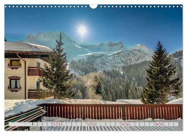 Produktbild: Arlberg - magic of winter (Wandkalender 2026 DIN A3 quer), CALVENDO Monatskalender