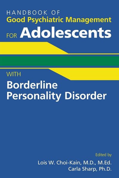 Produktbild: Handbook of Good Psychiatric Management for Adolescents With Borderline Personality Disorder