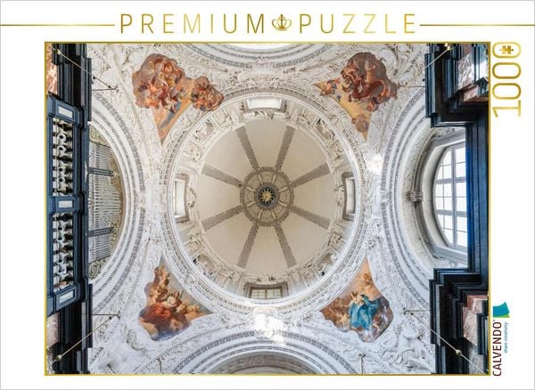 Produktbild: CALVENDO Puzzle Die Kathedrale St. Stanislaus in Vilnius kann als erste Kirche auf litauischem Boden angesehen werden. Sie wurde zu Zeiten K&ouml;nig Mindaugas im 13. Jahrhundert errichtet. | 1000 Teile Lege-Gr&ouml;&szlig;e 64x48cm Foto-Puzzle f&uuml;r gl&uuml;ckliche Stunden