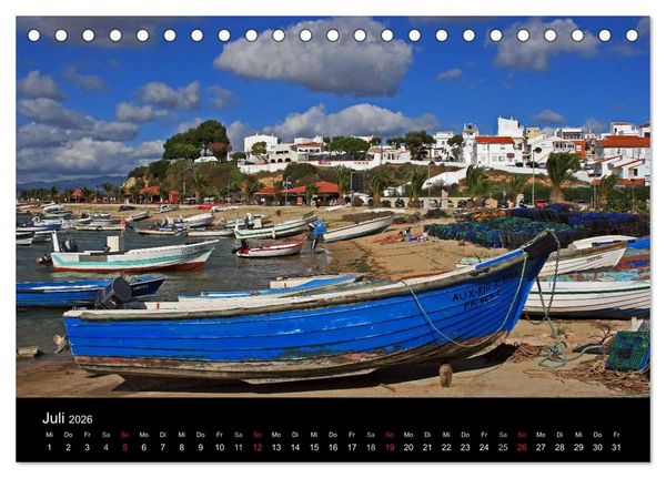Produktbild: Zauber der Algarve (Tischkalender 2026 DIN A5 quer), CALVENDO Monatskalender