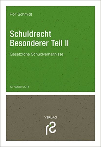 Produktbild: Schuldrecht Besonderer Teil II
