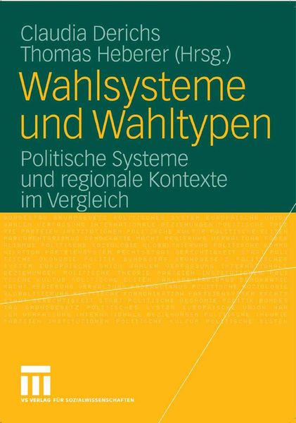 Produktbild: Wahlsysteme und Wahltypen
