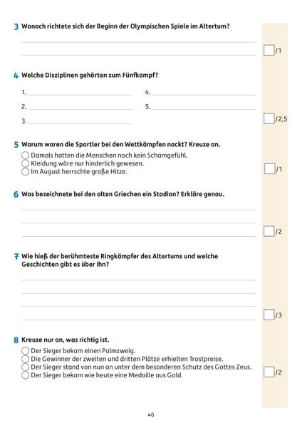 Produktbild: &Uuml;bungsheft mit Lesetests in Deutsch 4. Klasse
