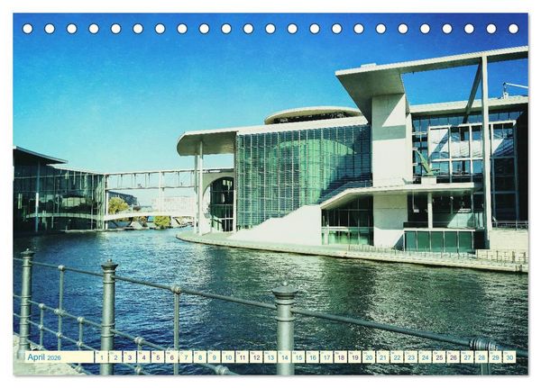 Produktbild: Berlin megacool (Tischkalender 2026 DIN A5 quer), CALVENDO Monatskalender