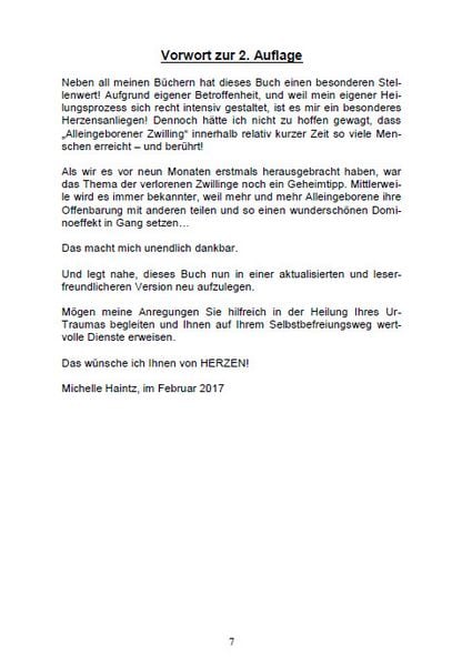 Produktbild: Alleingeborener Zwilling