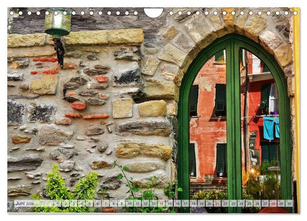 Produktbild: SCHMUCKST&Uuml;CKE der CINQUE TERRE (Wandkalender 2026 DIN A4 quer), CALVENDO Monatskalender