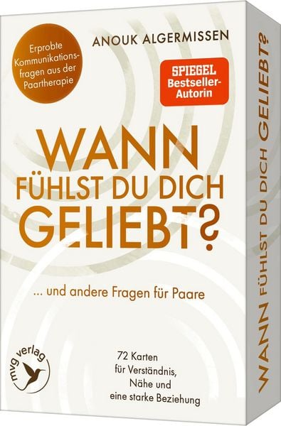 Produktbild: &raquo;Wann f&uuml;hlst du dich geliebt?&laquo; und andere Fragen f&uuml;r Paare