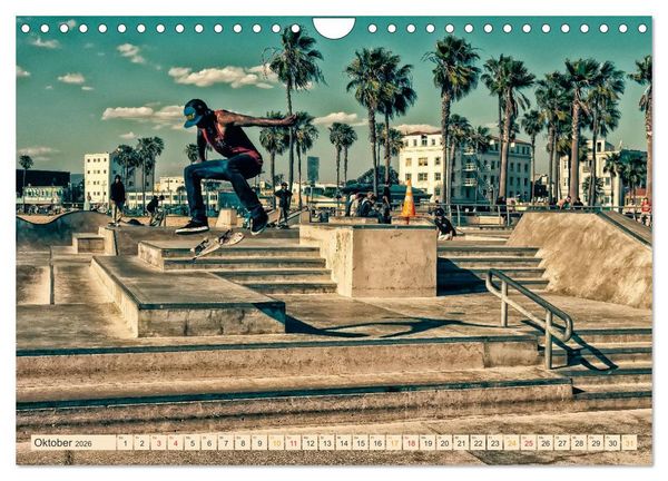 Produktbild: Skateboarding, so cool (Wandkalender 2026 DIN A4 quer), CALVENDO Monatskalender