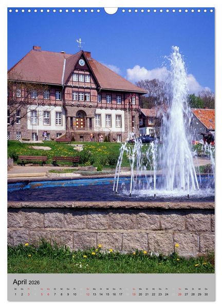 Produktbild: Der Harz und seine Sehensw&uuml;rdigkeiten (Wandkalender 2026 DIN A3 hoch), CALVENDO Monatskalender