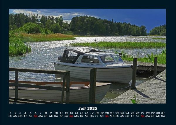 Produktbild: Segelboote 2025 Fotokalender DIN A4