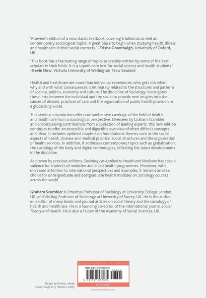 Produktbild: Sociology as Applied to Health and Medicine
