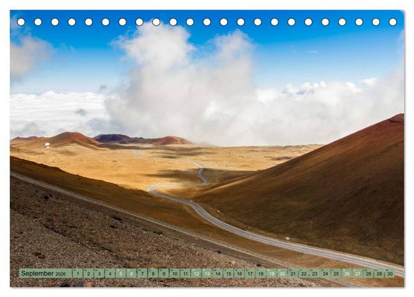 Produktbild: Big Island - Reise in eine unvergessliche Welt (Tischkalender 2026 DIN A5 quer), CALVENDO Monatskalender