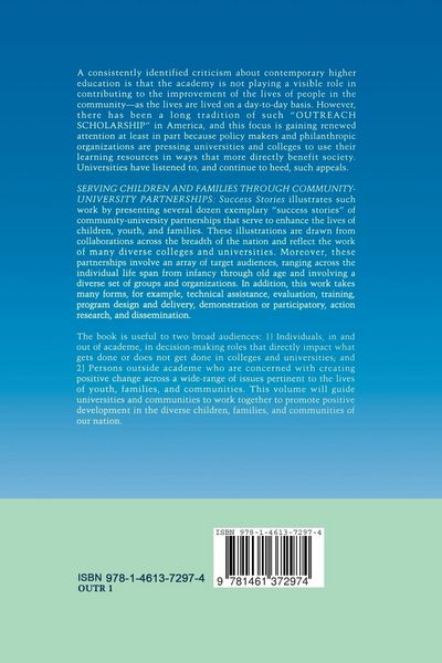 Produktbild: Serving Children and Families Through Community-University Partnerships