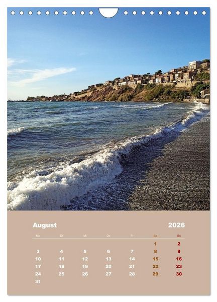 Produktbild: Entdecke die Sch&ouml;nheit der griechischen Insel Lesvos (Wandkalender 2026 DIN A4 hoch), CALVENDO Monatskalender
