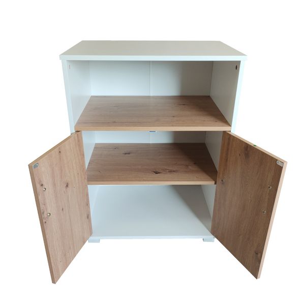 Produktbild: HTI-Living K&uuml;chenschrank Blanca Wei&szlig; Artisaneiche K&uuml;chenschrank Blanca Wei&szlig; Artisaneiche
