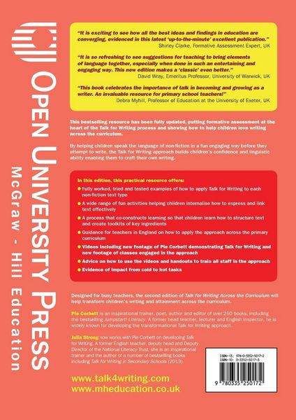 Produktbild: Talk for Writing Across the Curriculum: How to Teach Non-Fiction Writing to 5-12 Year-Olds (Revised Edition)