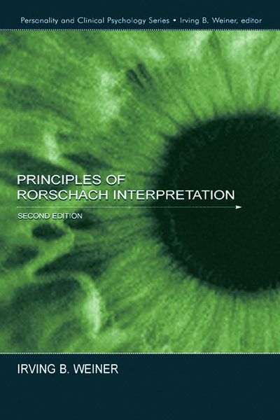 Produktbild: Principles of Rorschach Interpretation