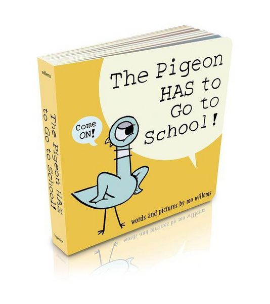 Produktbild: The Pigeon Has to Go to School! (Board Book)