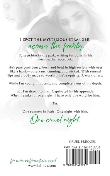 Produktbild: One Cruel Night