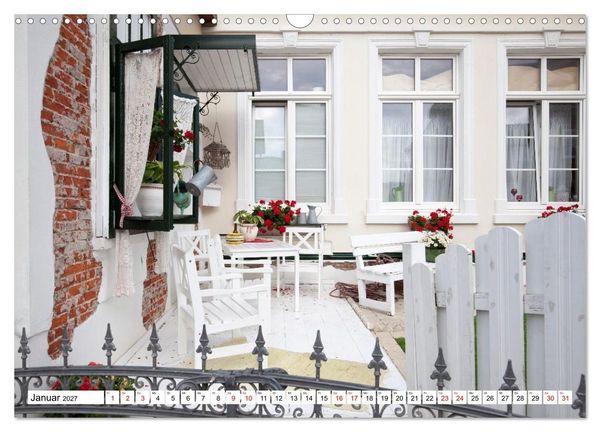 Produktbild: Borkum - Momente einer Reise (Wandkalender 2027 DIN A3 quer), CALVENDO Monatskalender