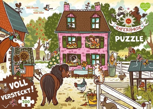 Produktbild: Die Haferhorde - Voll versteckt! (Puzzle)