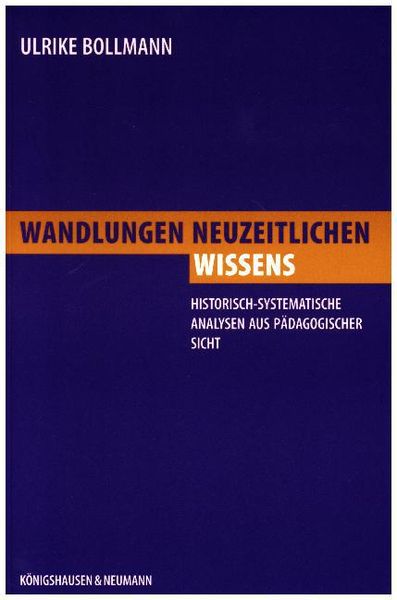 Produktbild: Wandlungen neuzeitlichen Wissens