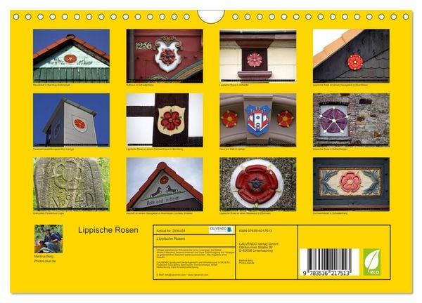 Produktbild: Lippische Rosen (Wandkalender 2026 DIN A4 quer), CALVENDO Monatskalender