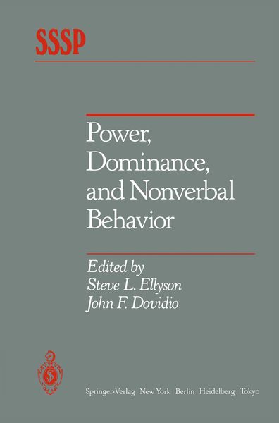 Produktbild: Power, Dominance, and Nonverbal Behavior