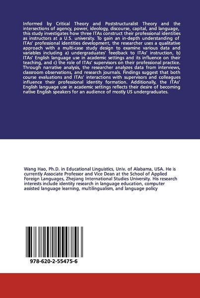 Produktbild: International Teaching Assistants' Professional Identity Development