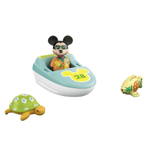 PLAYMOBIL JUNIOR & Disney 71707 - Micky Maus' Bootstour