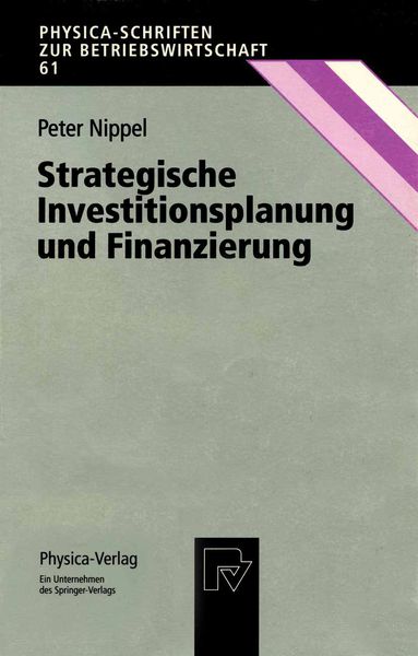 Produktbild: Strategische Investitionsplanung und Finanzierung