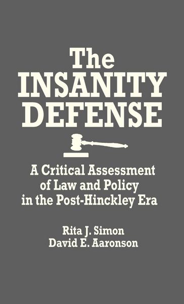 Produktbild: The Insanity Defense