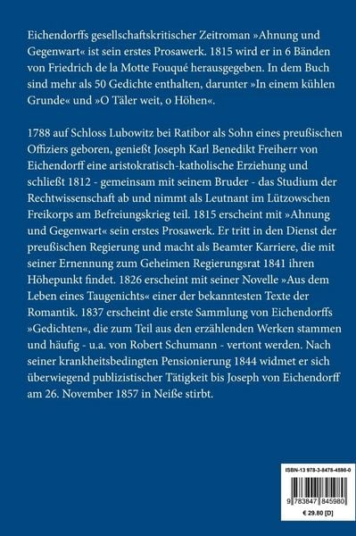 Produktbild: Ahnung und Gegenwart (Gro&szlig;druck)