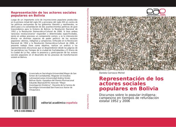 Produktbild: Representaci&oacute;n de los actores sociales populares en Bolivia