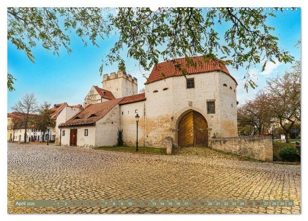 Produktbild: Domstadt Naumburg, eine der sch&ouml;nsten St&auml;dte Mitteldeutschlands (Wandkalender 2026 DIN A2 quer), CALVENDO Monatskalender