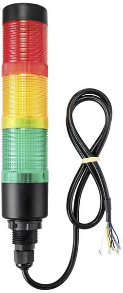 Produktbild: TRU COMPONENTS TC-11469364 Signals&auml;ule LED Rot, Gelb, Gr&uuml;n IP65 1St.