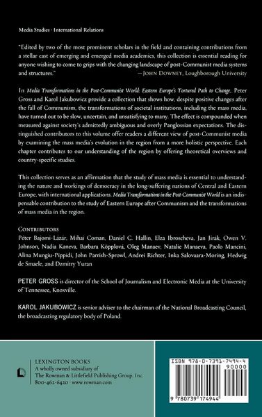 Produktbild: Media Transformations in the Post-Communist World