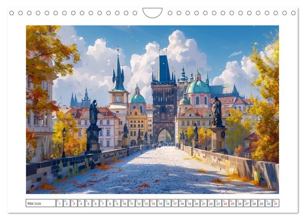 Produktbild: Reisest&auml;dte Europas (Wandkalender 2026 DIN A4 quer), CALVENDO Monatskalender
