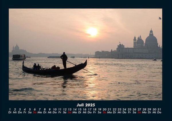Produktbild: Venedig 2025 Fotokalender DIN A4