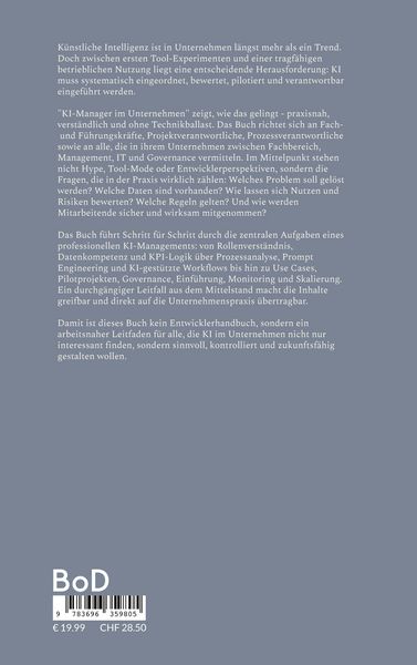 Produktbild: KI-Manager im Unternehmen