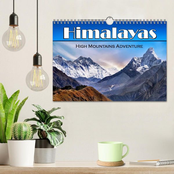 Produktbild: Himalayas high mountains adventure (Wall Calendar 2026 DIN A4 landscape), CALVENDO 12 Month Wall Calendar