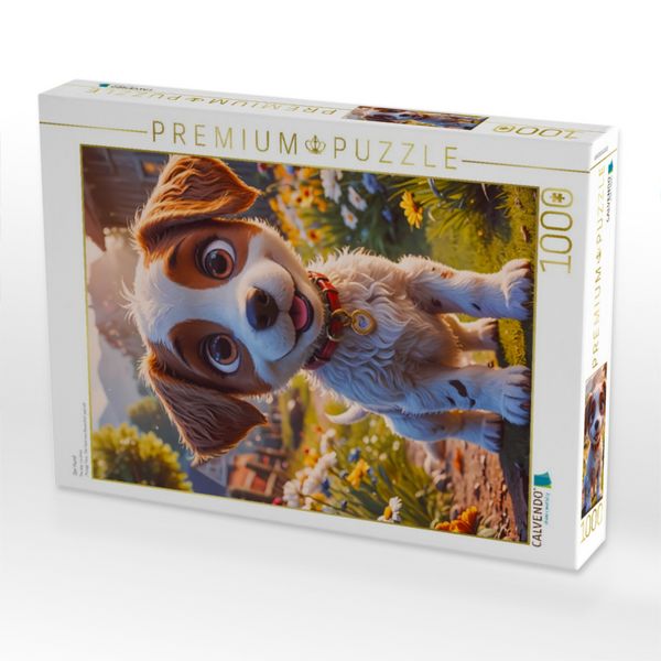 Produktbild: CALVENDO Puzzle Der Hund | 1000 Teile Lege-Gr&ouml;&szlig;e 64x48cm Foto-Puzzle f&uuml;r gl&uuml;ckliche Stunden
