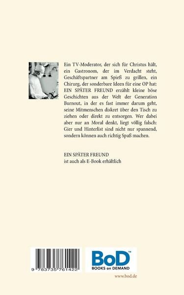 Produktbild: Ein sp&auml;ter Freund