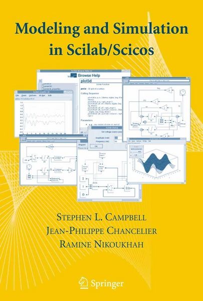 Produktbild: Modeling and Simulation in Scilab/Scicos with ScicosLab 4.4