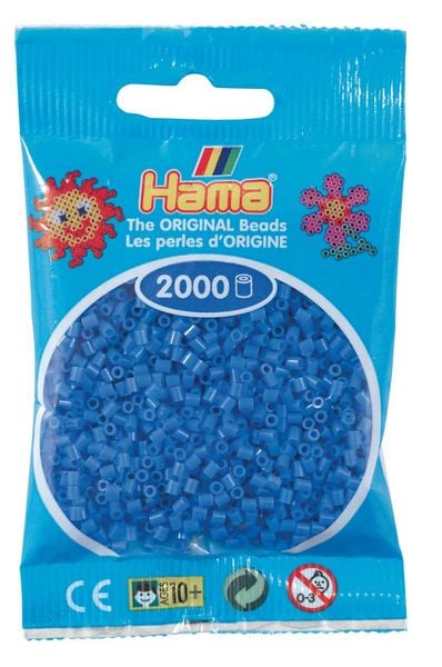 Produktbild: Mini-Perlen, 2000St. Hellblau